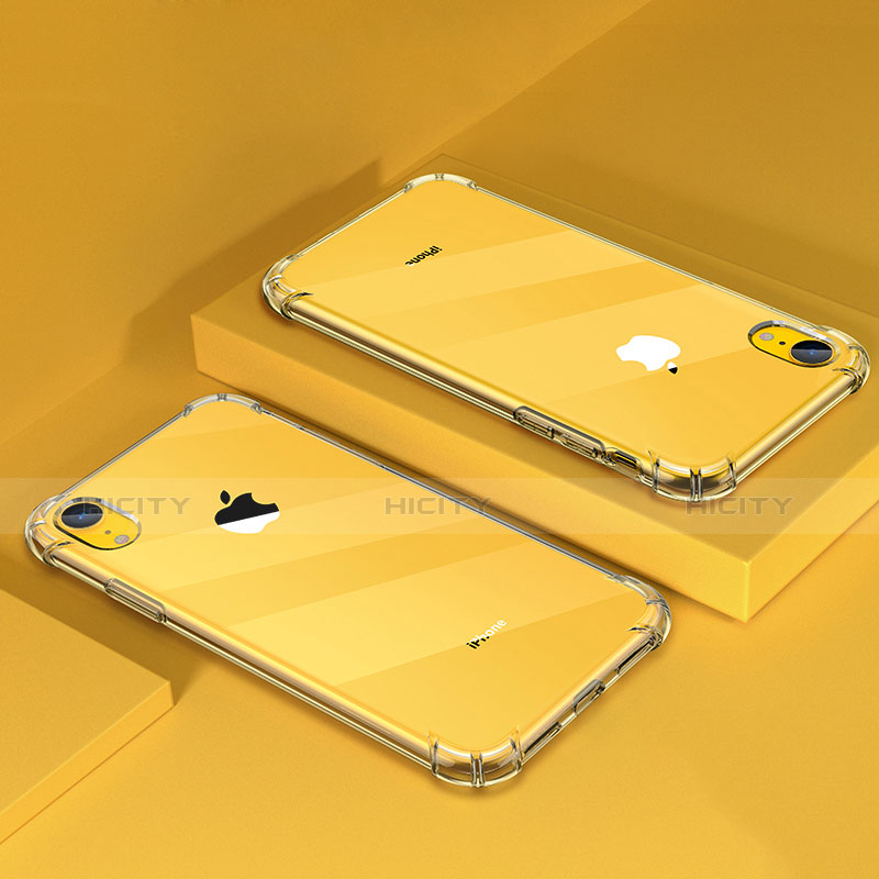 Silikon Schutzhülle Ultra Dünn Tasche Durchsichtig Transparent HC02 für Apple iPhone XR Klar