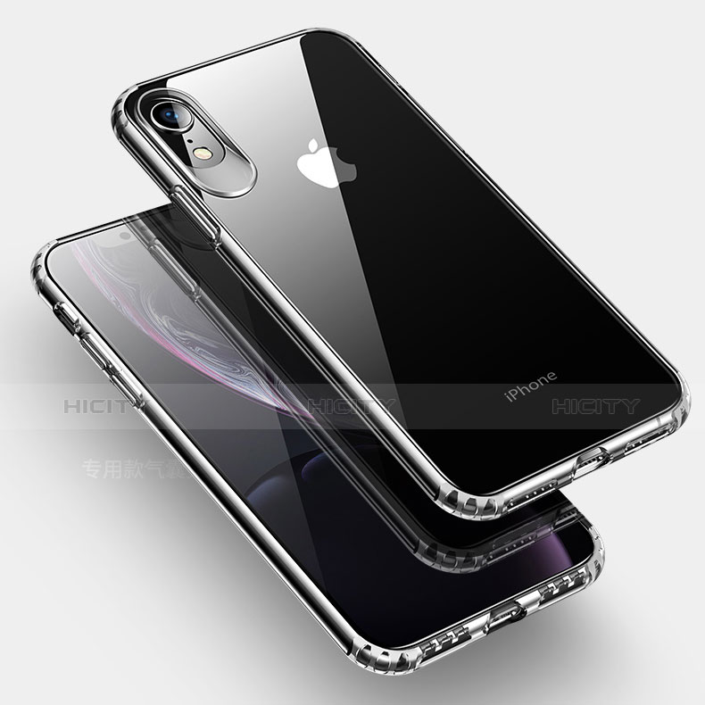 Silikon Schutzhülle Ultra Dünn Tasche Durchsichtig Transparent HC04 für Apple iPhone XR Klar Plus