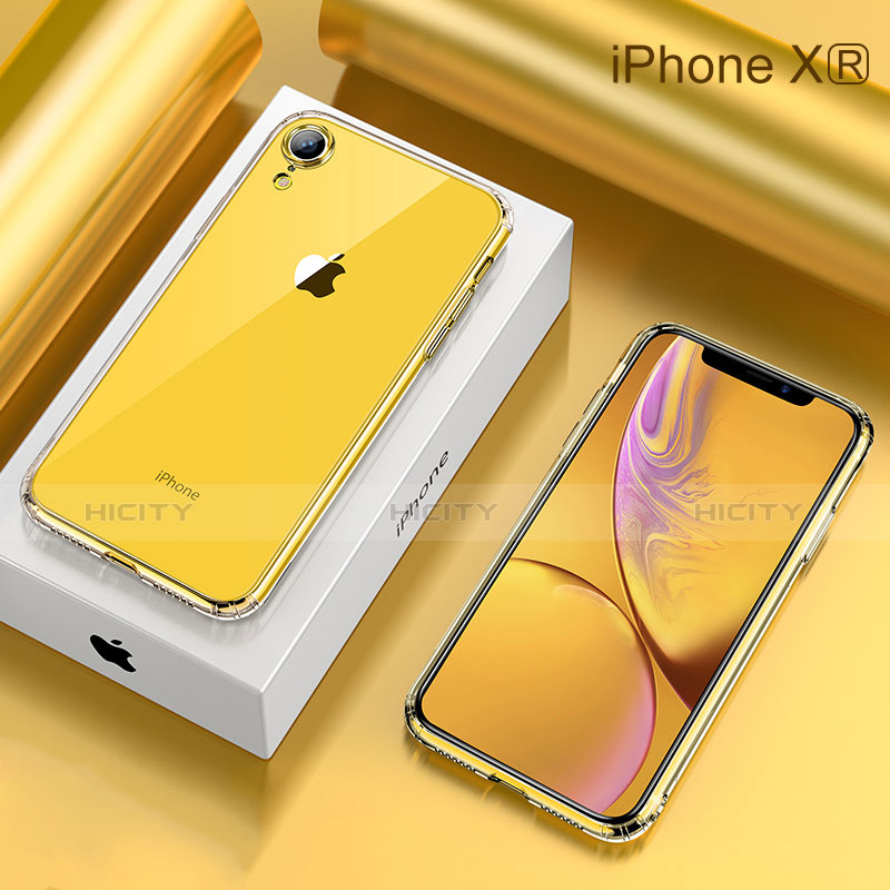 Silikon Schutzhülle Ultra Dünn Tasche Durchsichtig Transparent HC05 für Apple iPhone XR Klar