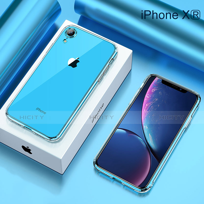 Silikon Schutzhülle Ultra Dünn Tasche Durchsichtig Transparent HC05 für Apple iPhone XR Klar