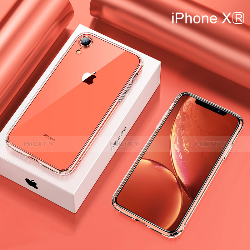 Silikon Schutzhülle Ultra Dünn Tasche Durchsichtig Transparent HC05 für Apple iPhone XR Klar