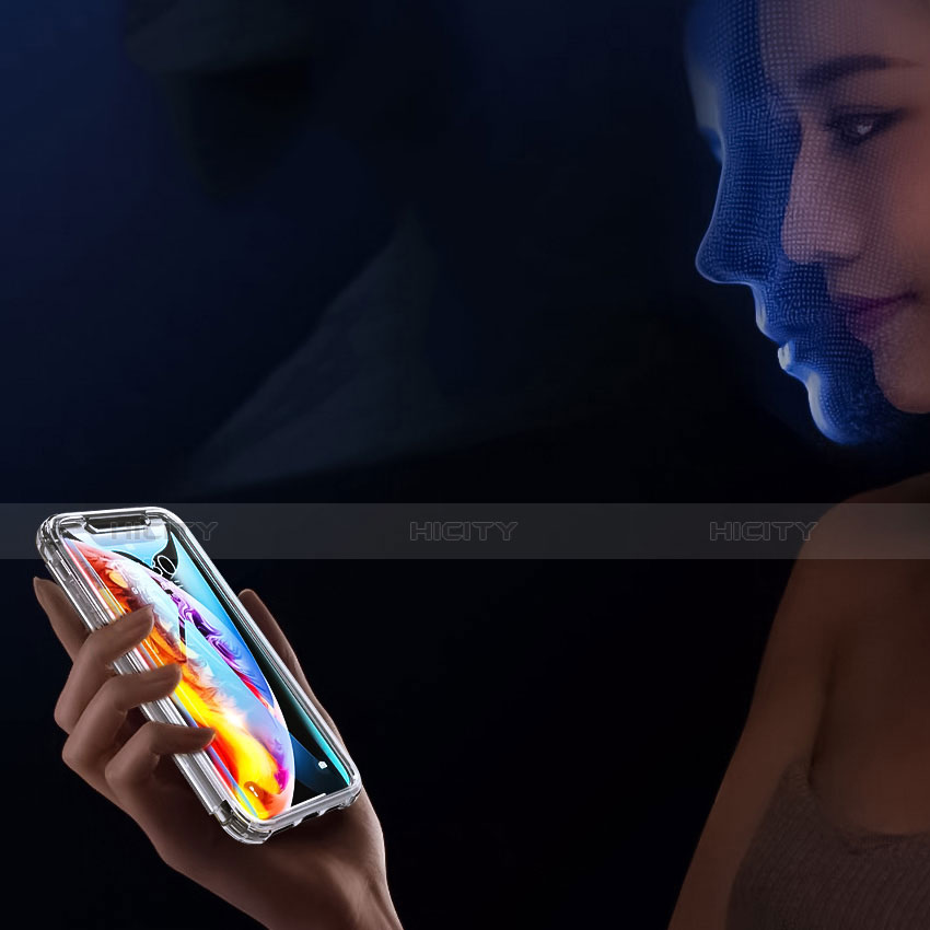 Silikon Schutzhülle Ultra Dünn Tasche Durchsichtig Transparent HC08 für Apple iPhone XR groß