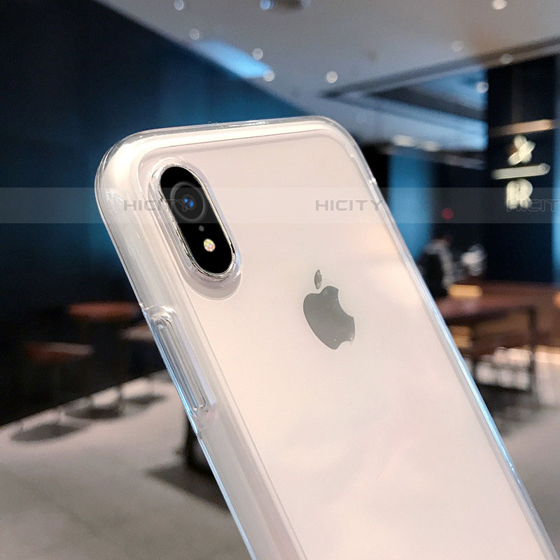 Silikon Schutzhülle Ultra Dünn Tasche Durchsichtig Transparent K01 für Apple iPhone XR Klar