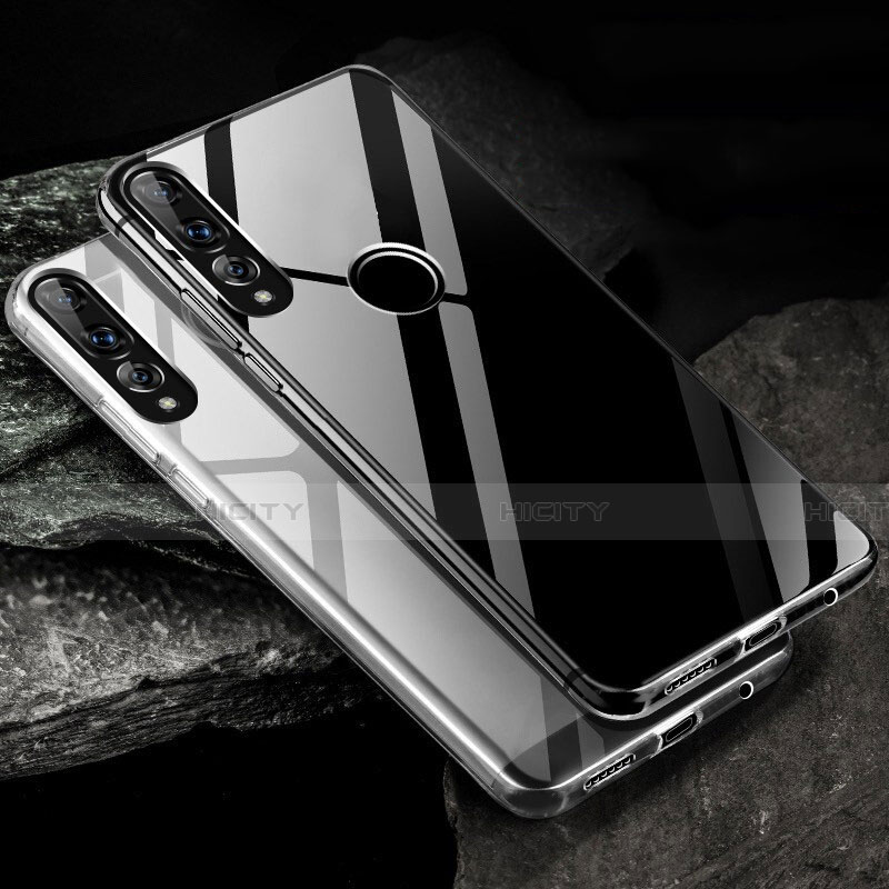 Silikon Schutzhülle Ultra Dünn Tasche Durchsichtig Transparent K01 für Huawei Honor 20E Klar