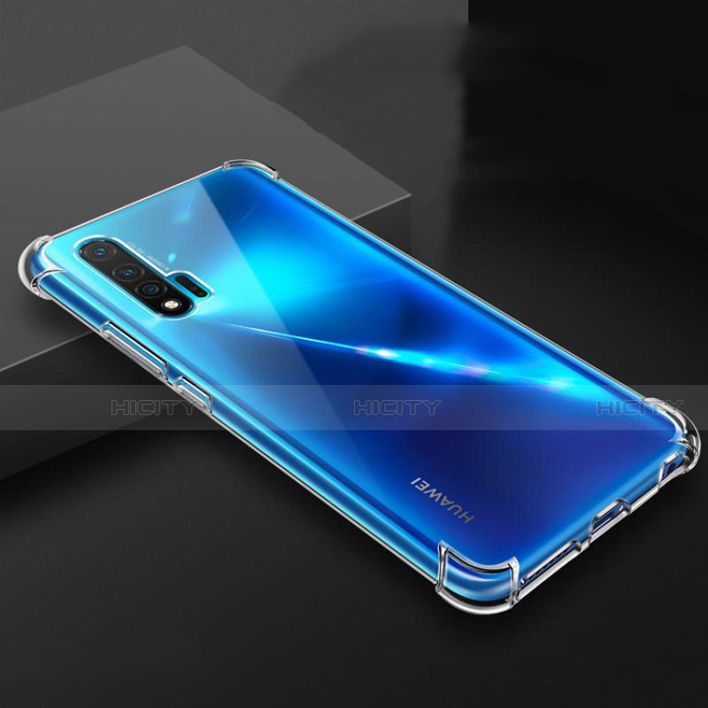 Silikon Schutzhülle Ultra Dünn Tasche Durchsichtig Transparent K01 für Huawei Nova 6 5G Klar