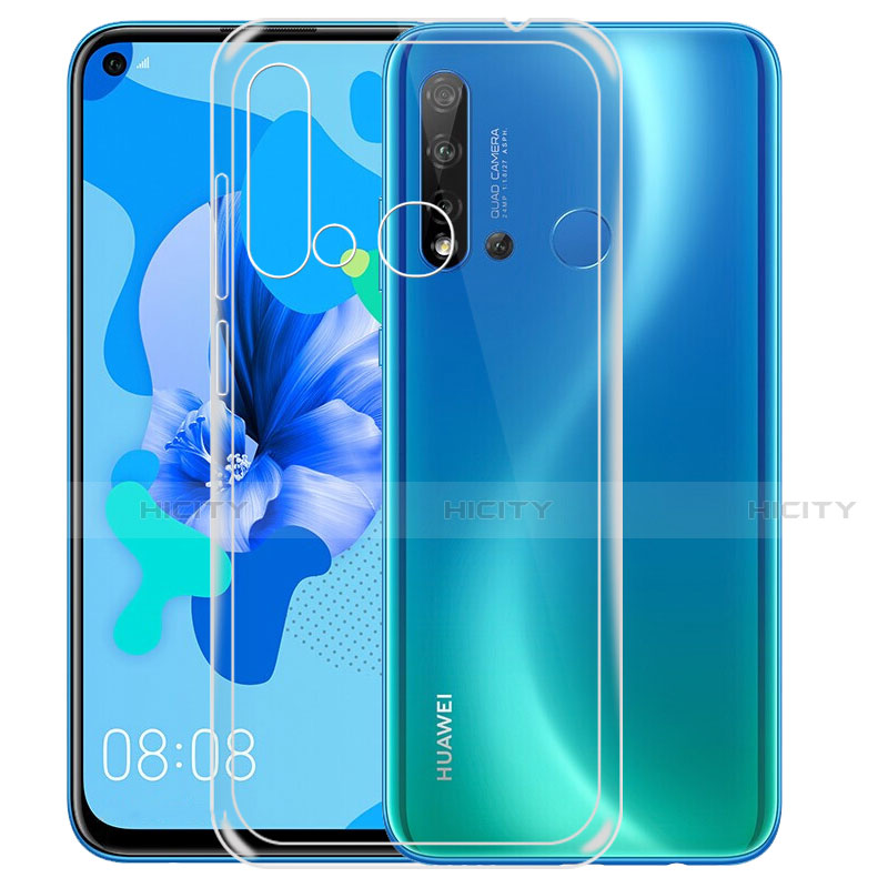 Silikon Schutzhülle Ultra Dünn Tasche Durchsichtig Transparent K01 für Huawei P20 Lite (2019) Klar