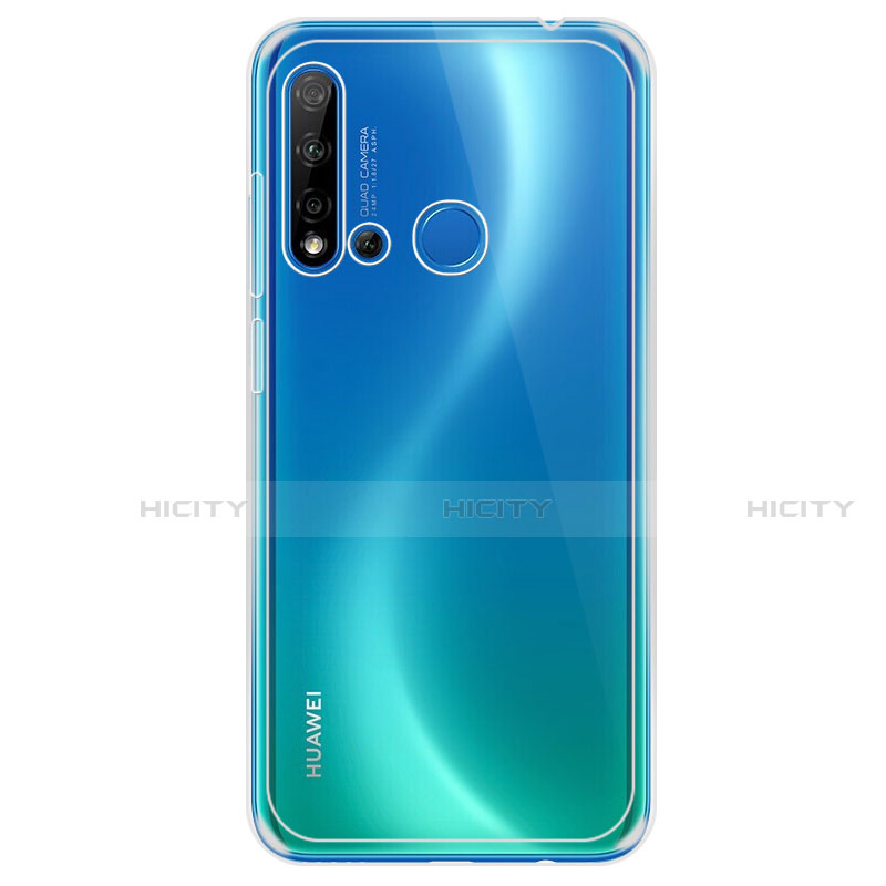 Silikon Schutzhülle Ultra Dünn Tasche Durchsichtig Transparent K01 für Huawei P20 Lite (2019) Klar