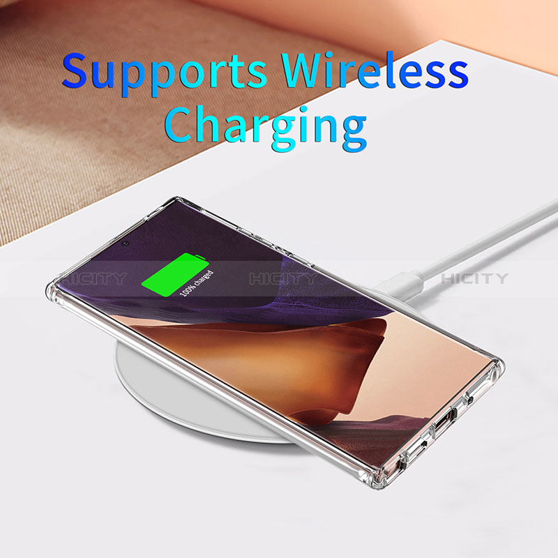 Silikon Schutzhülle Ultra Dünn Tasche Durchsichtig Transparent K01 für Samsung Galaxy Note 20 Ultra 5G Klar