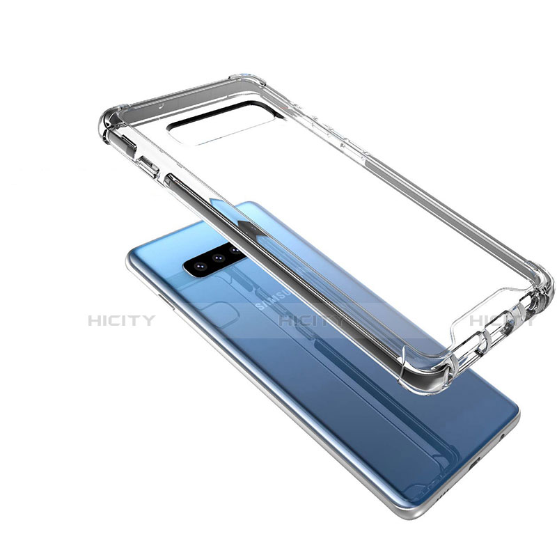 Silikon Schutzhülle Ultra Dünn Tasche Durchsichtig Transparent K01 für Samsung Galaxy S10 Plus Klar