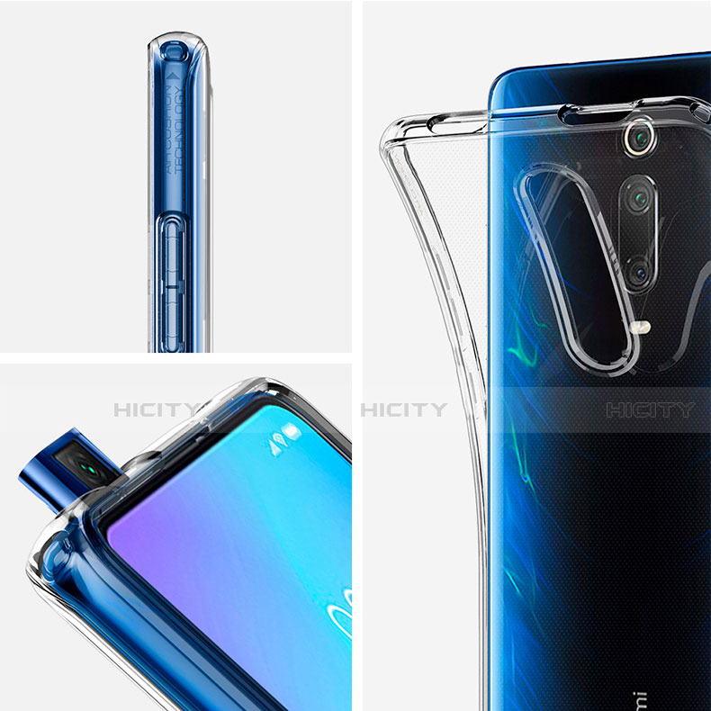 Silikon Schutzhülle Ultra Dünn Tasche Durchsichtig Transparent K01 für Xiaomi Mi 9T Klar