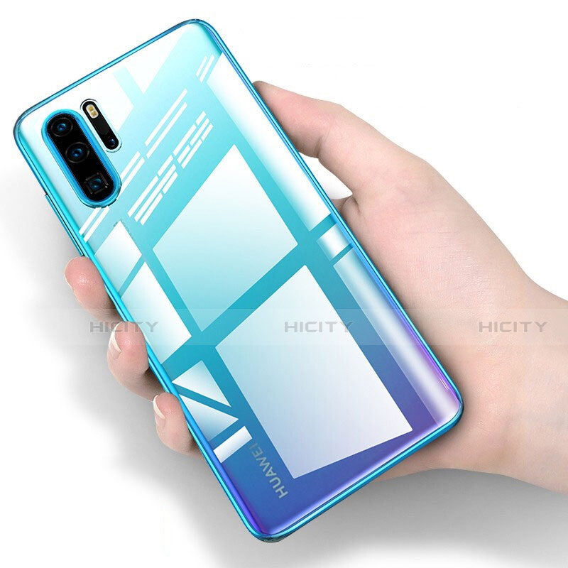 Silikon Schutzhülle Ultra Dünn Tasche Durchsichtig Transparent K02 für Huawei P30 Pro Klar