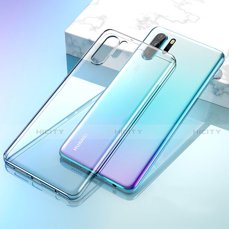 Silikon Schutzhülle Ultra Dünn Tasche Durchsichtig Transparent K02 für Huawei P30 Pro New Edition Klar