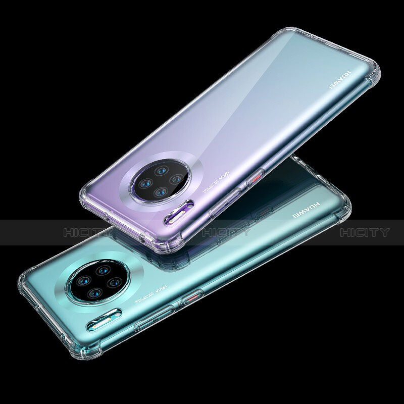 Silikon Schutzhülle Ultra Dünn Tasche Durchsichtig Transparent K03 für Huawei Mate 30 Pro Klar