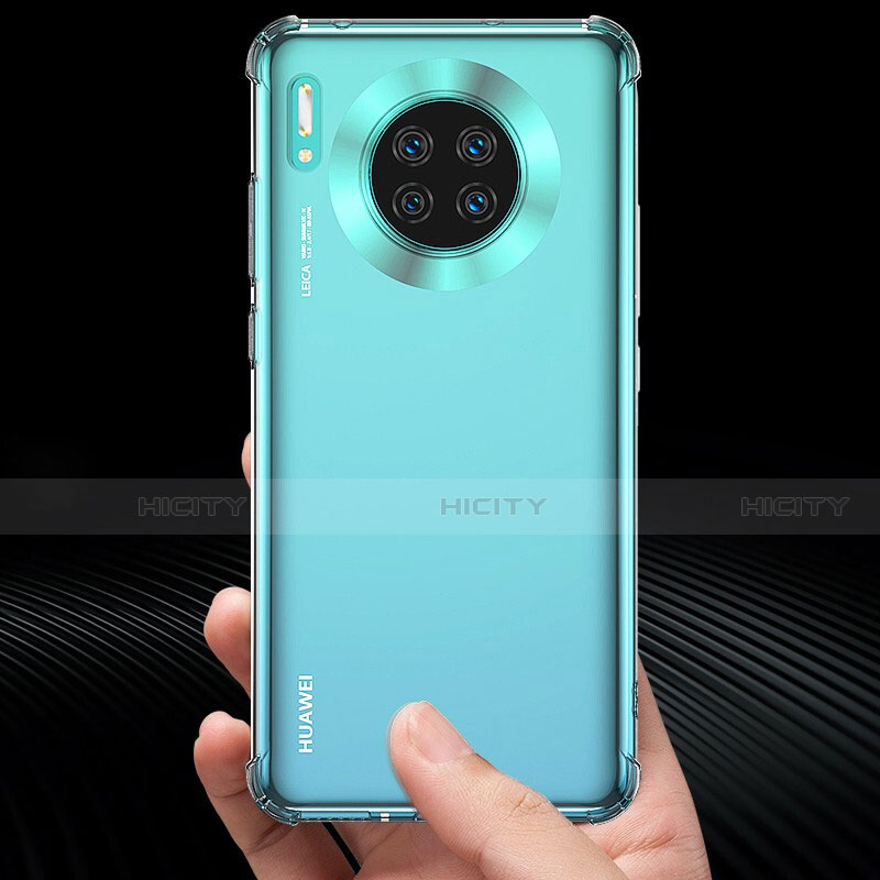 Silikon Schutzhülle Ultra Dünn Tasche Durchsichtig Transparent K03 für Huawei Mate 30 Pro Klar