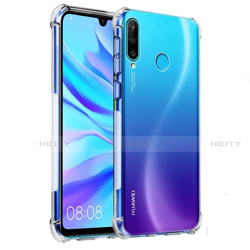 Silikon Schutzhülle Ultra Dünn Tasche Durchsichtig Transparent K03 für Huawei P30 Lite New Edition Klar Plus