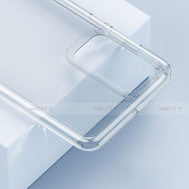 Silikon Schutzhülle Ultra Dünn Tasche Durchsichtig Transparent K03 für Huawei P40 Klar