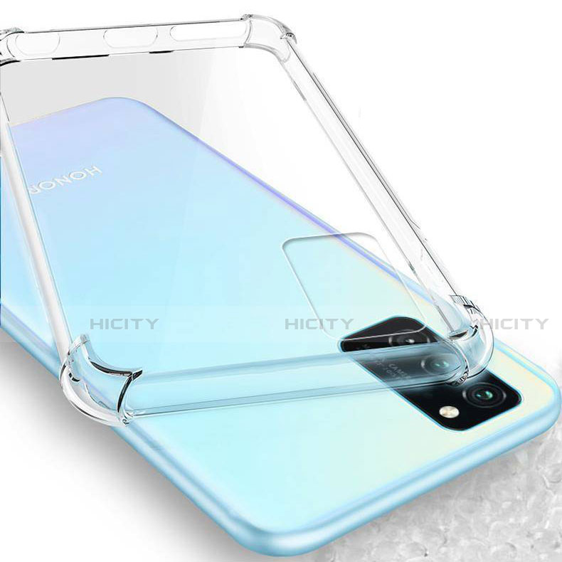 Silikon Schutzhülle Ultra Dünn Tasche Durchsichtig Transparent K04 für Huawei Honor V30 Pro 5G Klar