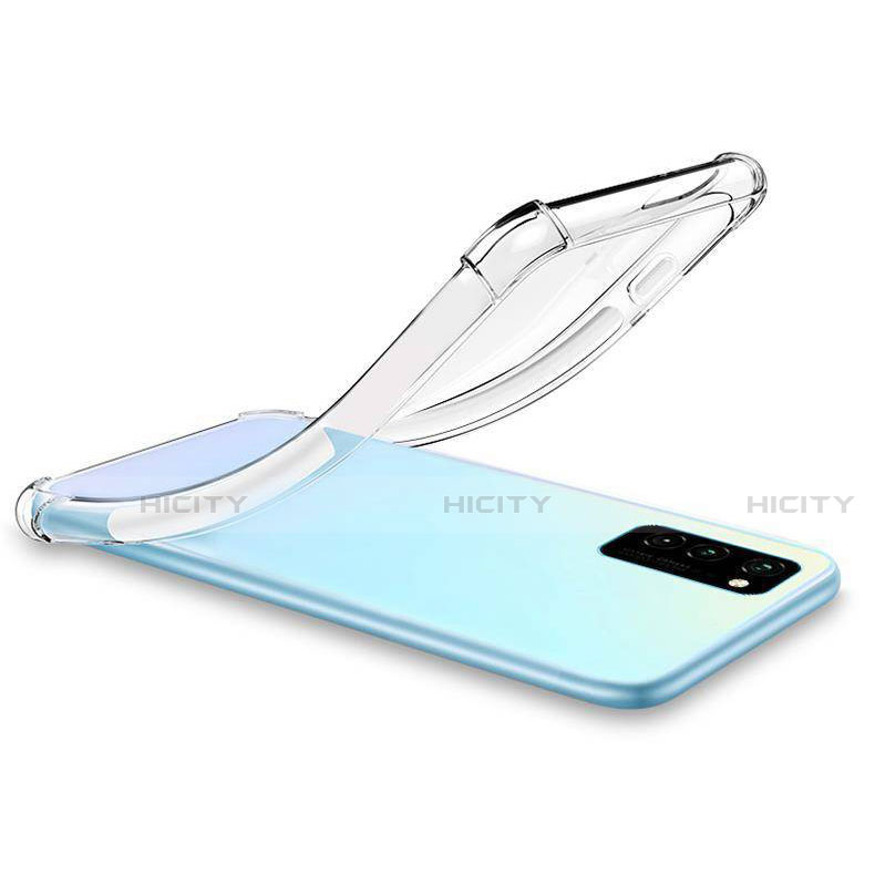 Silikon Schutzhülle Ultra Dünn Tasche Durchsichtig Transparent K04 für Huawei Honor View 30 5G Klar