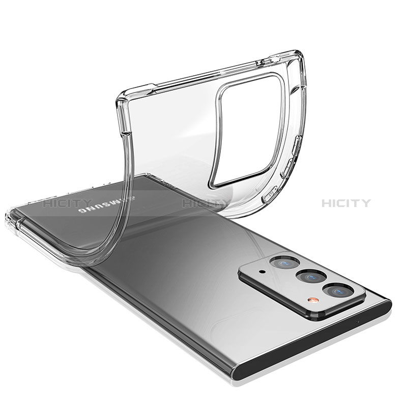 Silikon Schutzhülle Ultra Dünn Tasche Durchsichtig Transparent K04 für Samsung Galaxy Note 20 5G Klar