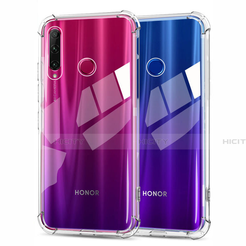 Silikon Schutzhülle Ultra Dünn Tasche Durchsichtig Transparent K05 für Huawei Honor 20E Klar