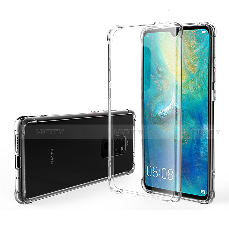 Silikon Schutzhülle Ultra Dünn Tasche Durchsichtig Transparent K05 für Huawei Mate 20 Klar Plus