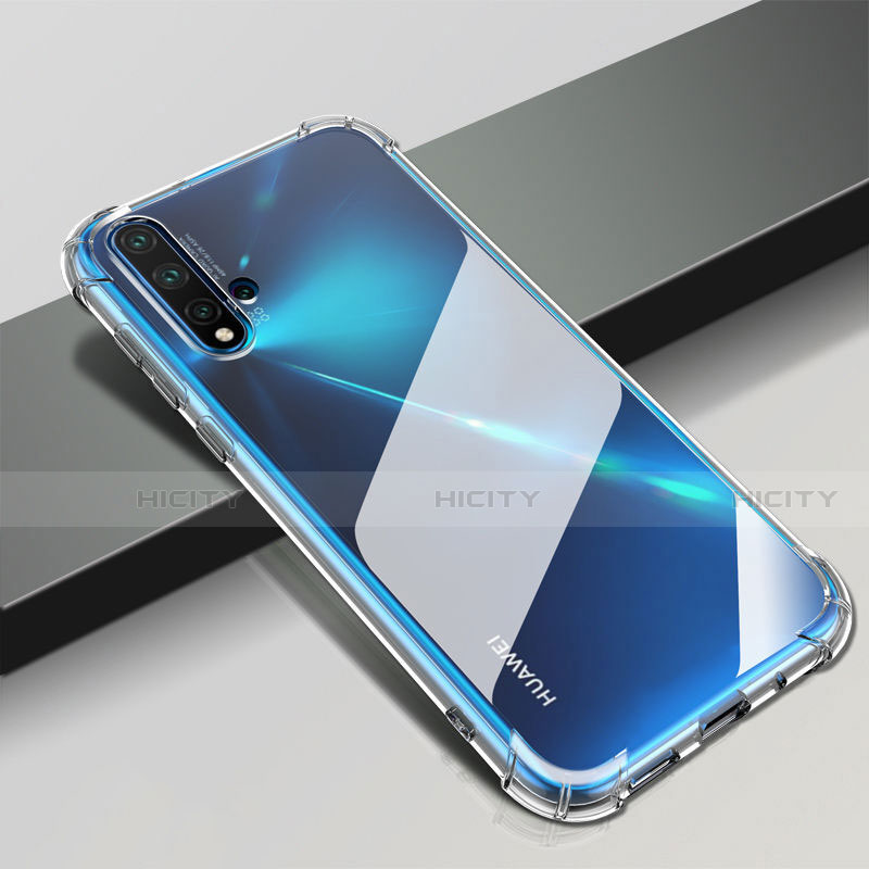 Silikon Schutzhülle Ultra Dünn Tasche Durchsichtig Transparent K05 für Huawei P20 Lite (2019) Klar