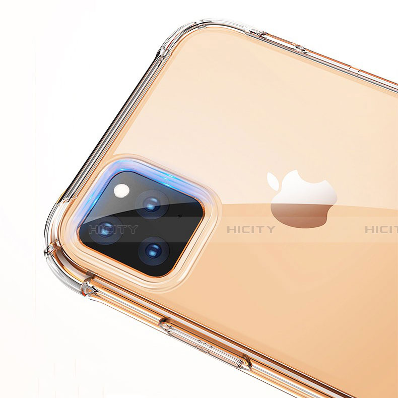 Silikon Schutzhülle Ultra Dünn Tasche Durchsichtig Transparent M01 für Apple iPhone 11 Pro Klar