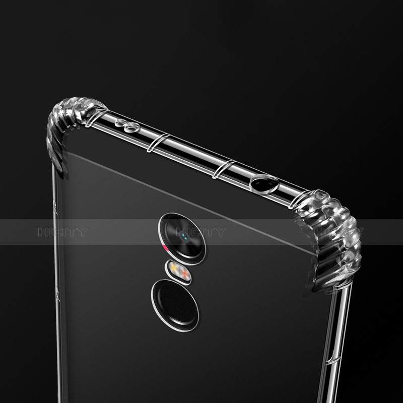 Silikon Schutzhülle Ultra Dünn Tasche Durchsichtig Transparent Q02 für Xiaomi Redmi Note 4 Standard Edition Klar