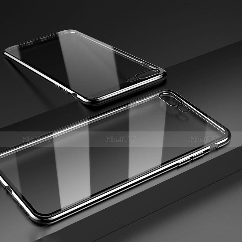 Silikon Schutzhülle Ultra Dünn Tasche Durchsichtig Transparent Q04 für Apple iPhone 7 Plus groß