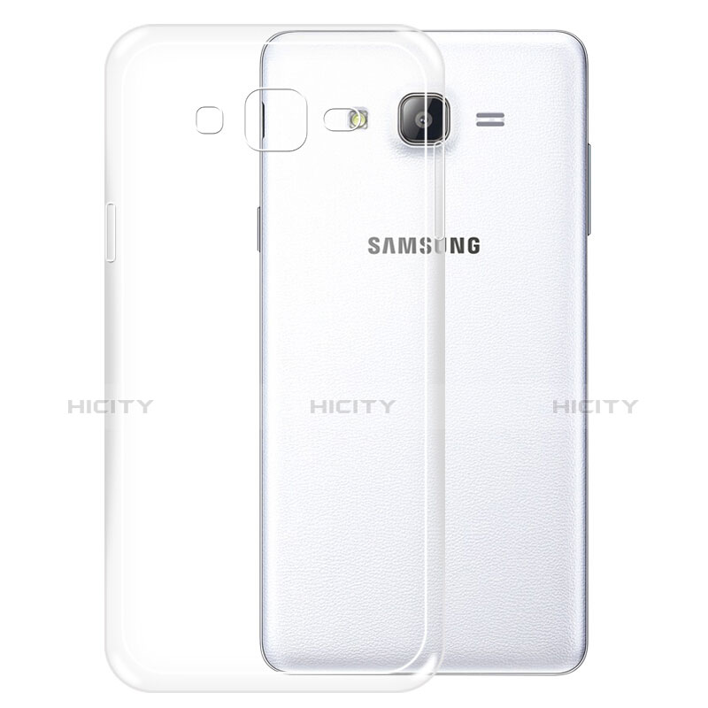 Silikon Schutzhülle Ultra Dünn Tasche Durchsichtig Transparent R01 für Samsung Galaxy On5 G550FY Klar