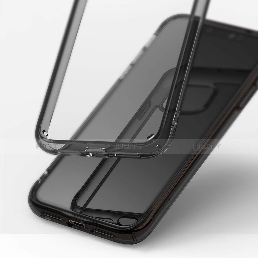 Silikon Schutzhülle Ultra Dünn Tasche Durchsichtig Transparent S01 für Apple iPhone 11 groß