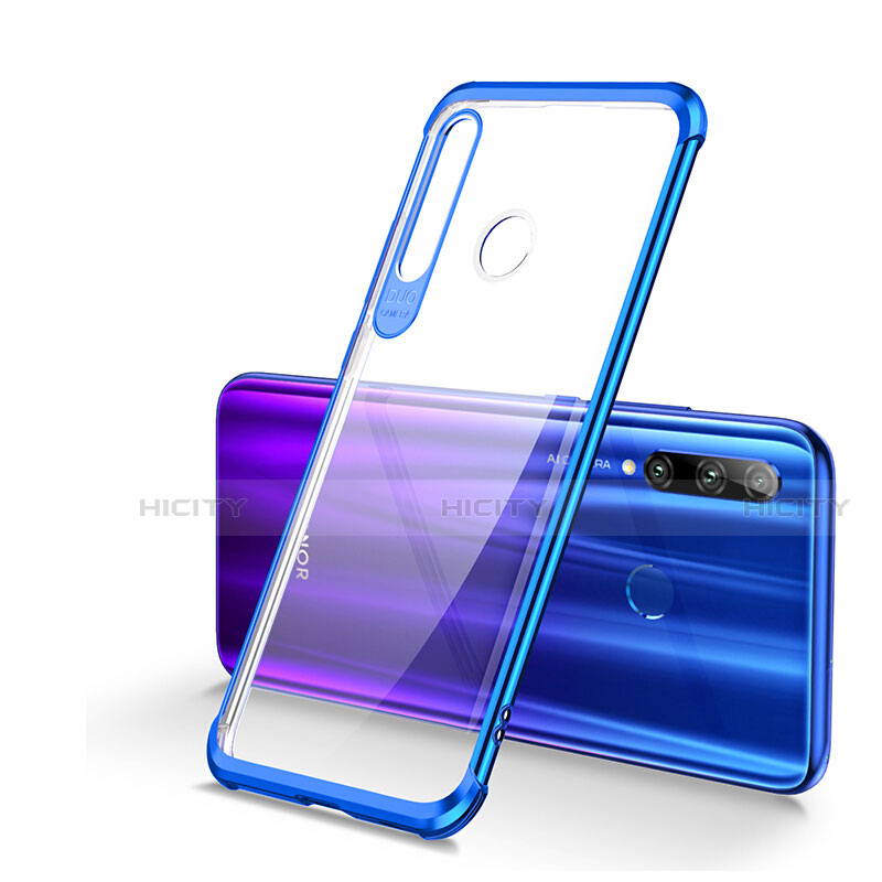 Silikon Schutzhülle Ultra Dünn Tasche Durchsichtig Transparent S01 für Huawei Honor 10i groß