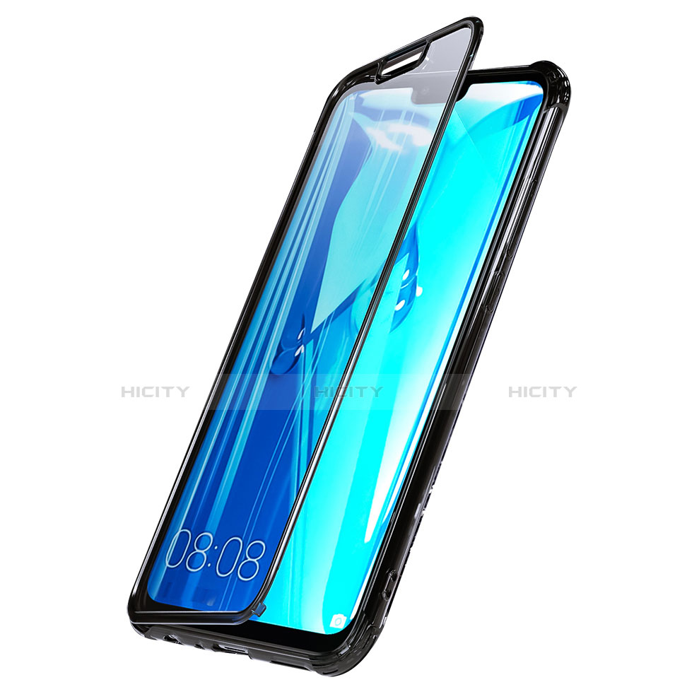 Silikon Schutzhülle Ultra Dünn Tasche Durchsichtig Transparent S01 für Huawei Y9 (2019)