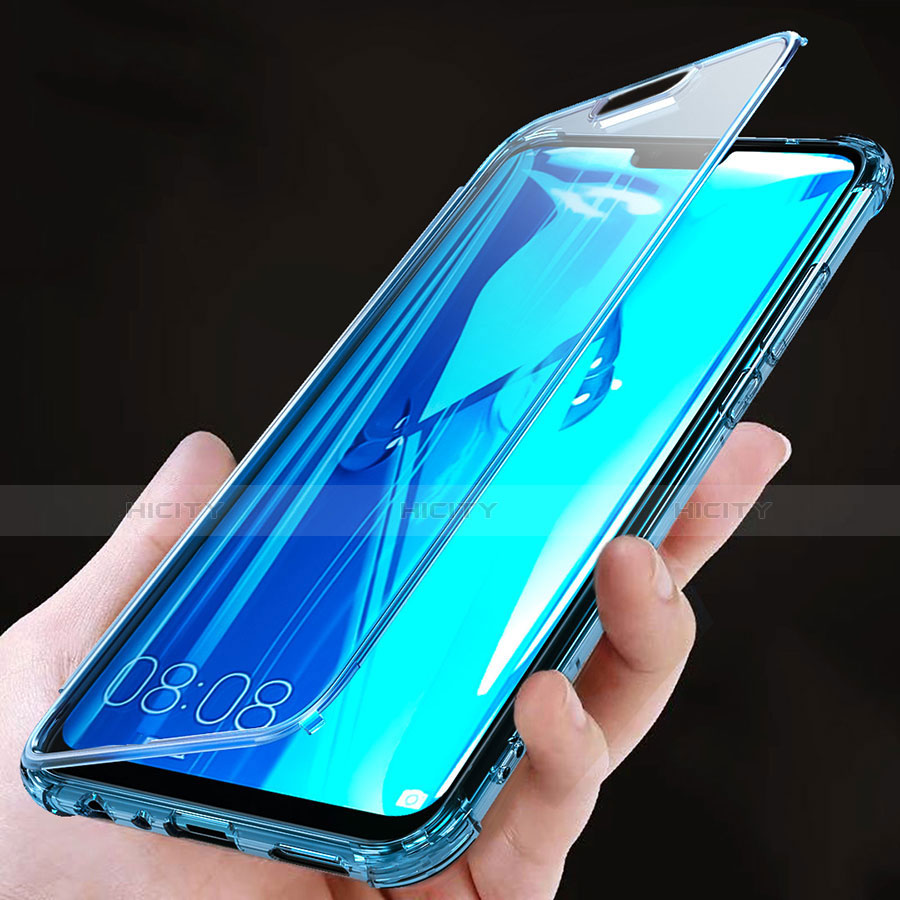 Silikon Schutzhülle Ultra Dünn Tasche Durchsichtig Transparent S01 für Huawei Y9 (2019)