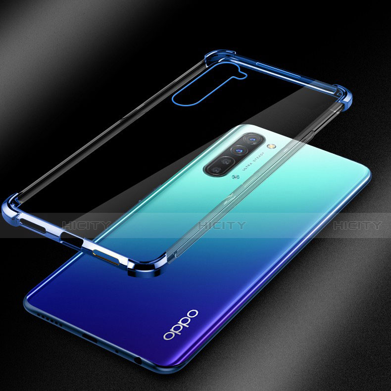 Silikon Schutzhülle Ultra Dünn Tasche Durchsichtig Transparent S01 für Oppo F15