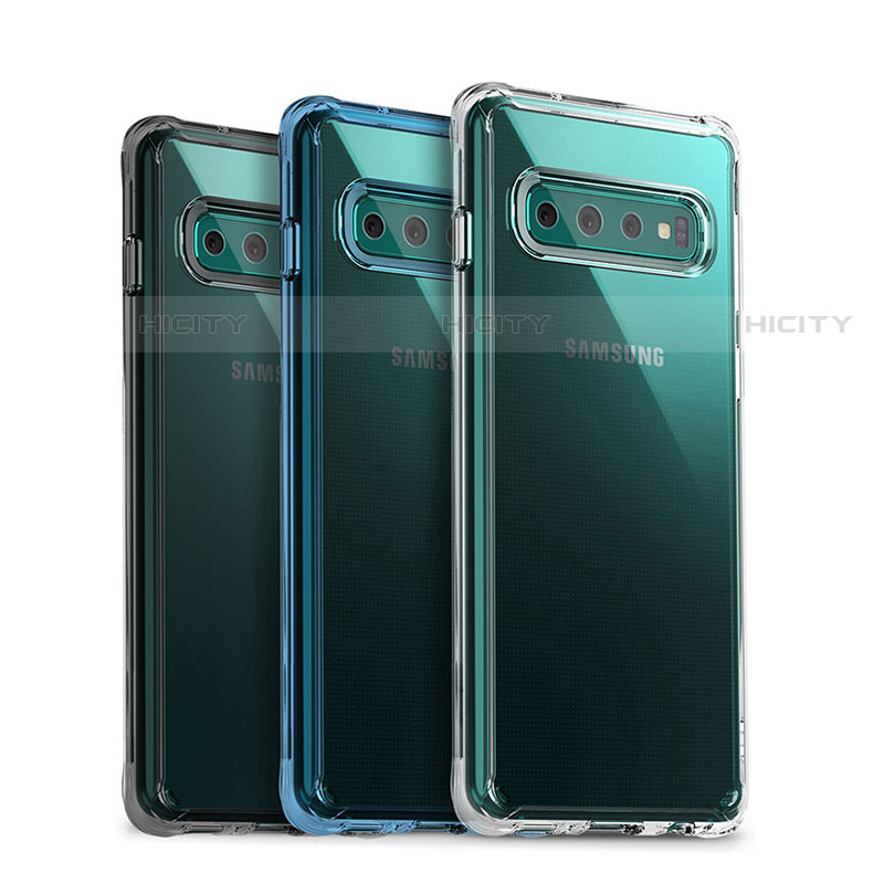 Silikon Schutzhülle Ultra Dünn Tasche Durchsichtig Transparent S01 für Samsung Galaxy S10 5G