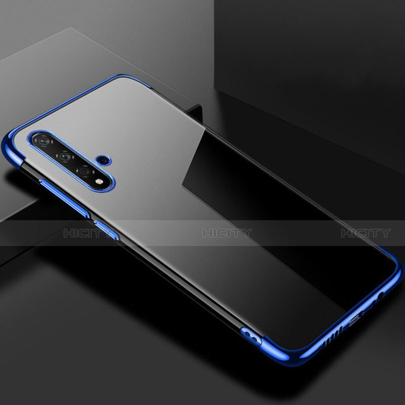 Silikon Schutzhülle Ultra Dünn Tasche Durchsichtig Transparent S02 für Huawei Honor 20S