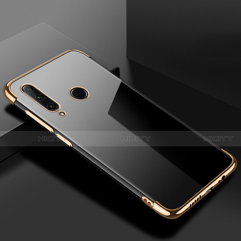 Silikon Schutzhülle Ultra Dünn Tasche Durchsichtig Transparent S02 für Huawei P Smart+ Plus (2019)