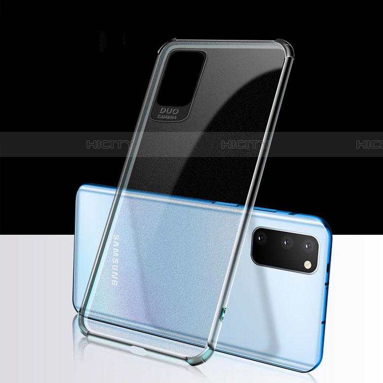 Silikon Schutzhülle Ultra Dünn Tasche Durchsichtig Transparent S02 für Samsung Galaxy S20 groß