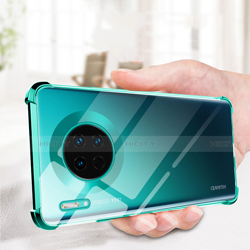 Silikon Schutzhülle Ultra Dünn Tasche Durchsichtig Transparent S03 für Huawei Mate 30E Pro 5G