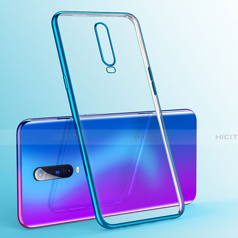 Silikon Schutzhülle Ultra Dünn Tasche Durchsichtig Transparent S03 für Oppo R17 Pro