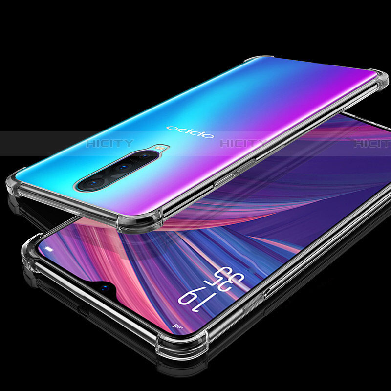 Silikon Schutzhülle Ultra Dünn Tasche Durchsichtig Transparent S05 für Oppo RX17 Pro Klar