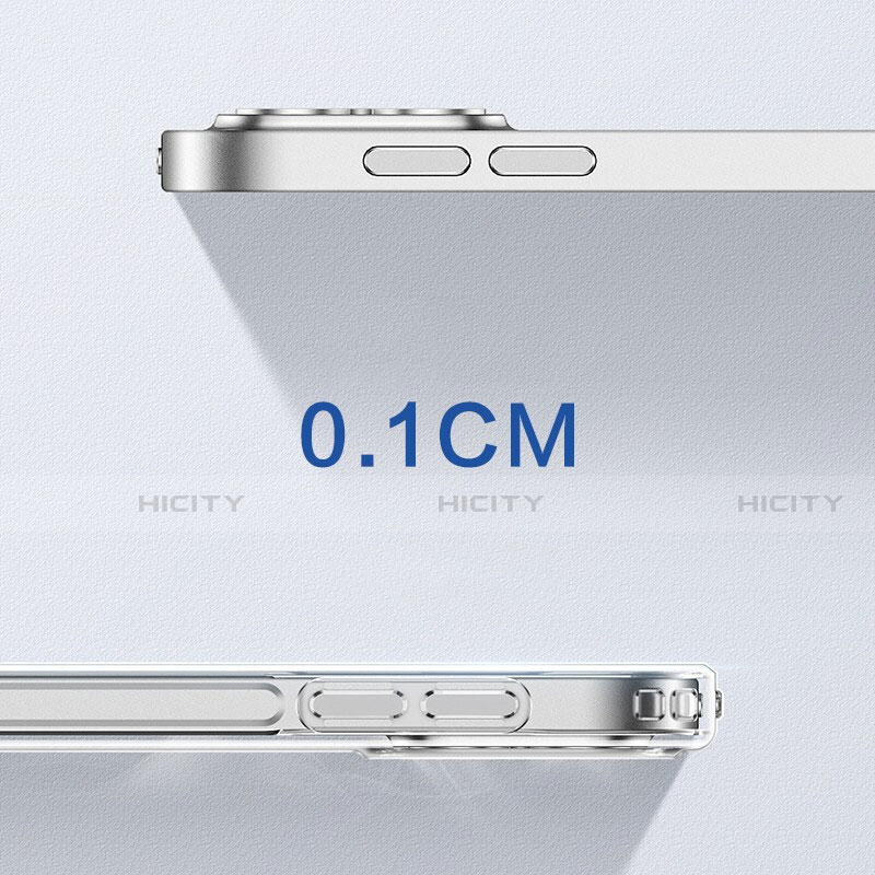 Silikon Schutzhülle Ultra Dünn Tasche Durchsichtig Transparent T02 für Apple iPad Pro 12.9 (2020) Klar groß
