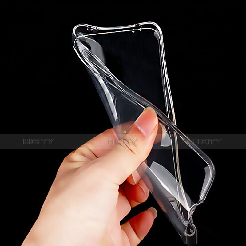 Silikon Schutzhülle Ultra Dünn Tasche Durchsichtig Transparent T02 für Apple iPhone 6 Plus Klar