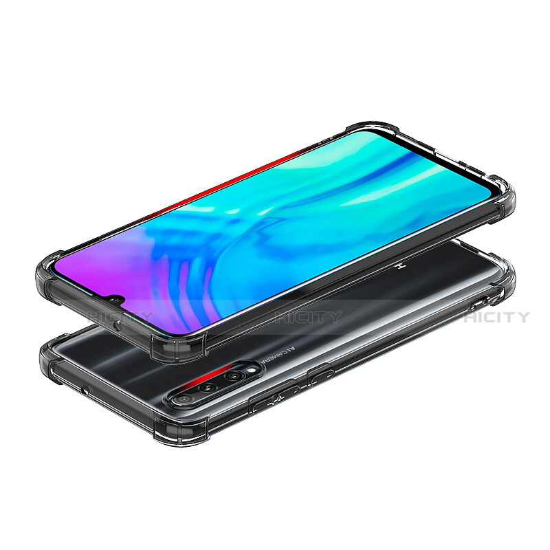 Silikon Schutzhülle Ultra Dünn Tasche Durchsichtig Transparent T02 für Huawei Enjoy 9s Klar