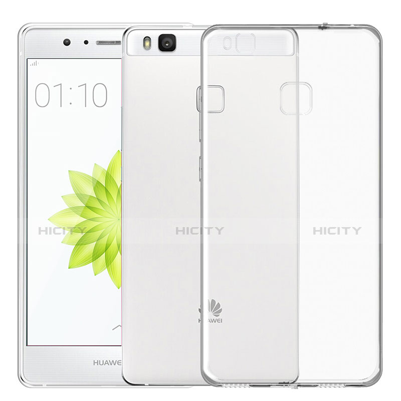 Silikon Schutzhülle Ultra Dünn Tasche Durchsichtig Transparent T02 für Huawei G9 Lite Klar