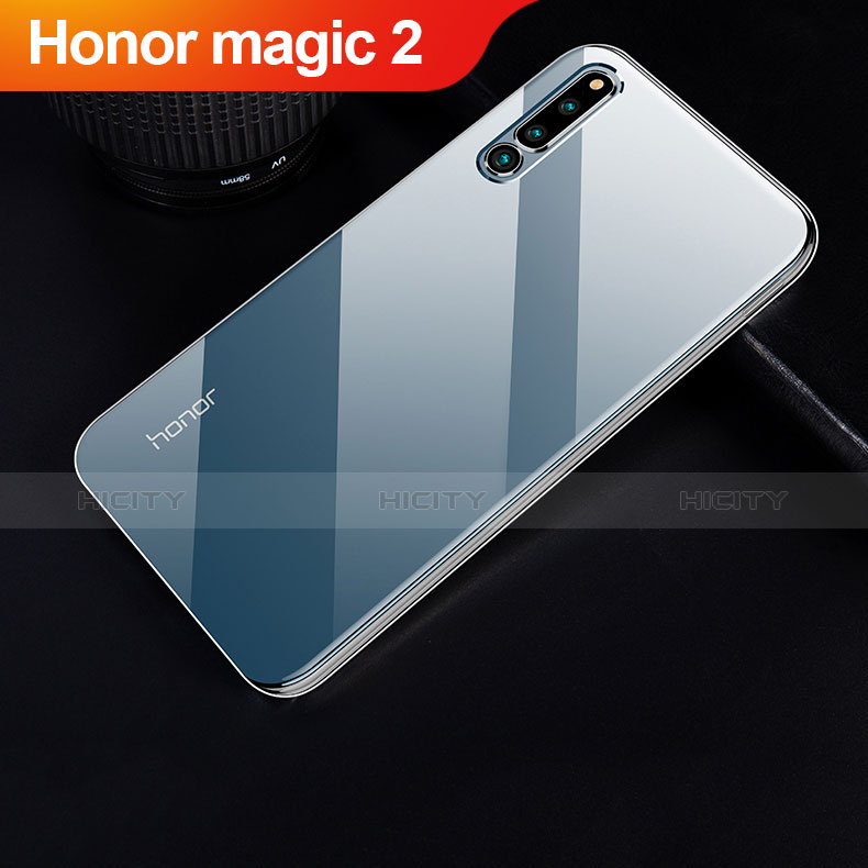 Silikon Schutzhülle Ultra Dünn Tasche Durchsichtig Transparent T02 für Huawei Honor Magic 2 Klar