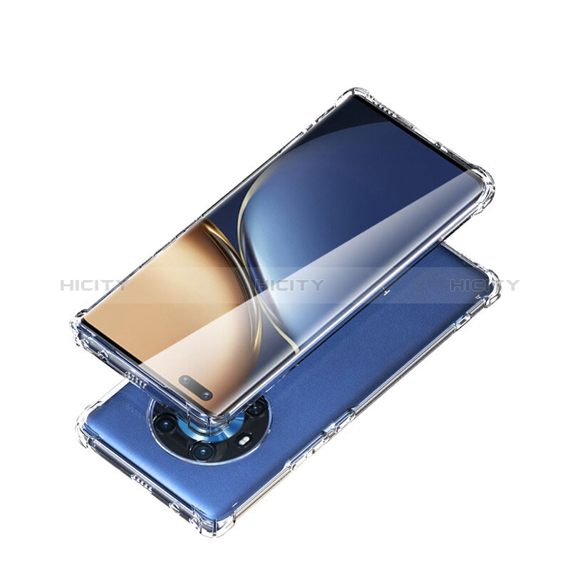 Silikon Schutzhülle Ultra Dünn Tasche Durchsichtig Transparent T02 für Huawei Honor Magic3 5G Klar