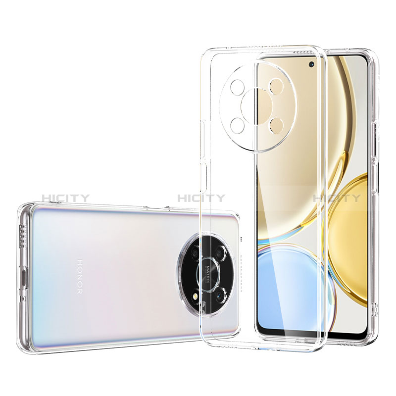 Silikon Schutzhülle Ultra Dünn Tasche Durchsichtig Transparent T02 für Huawei Honor Magic4 Lite 5G Klar