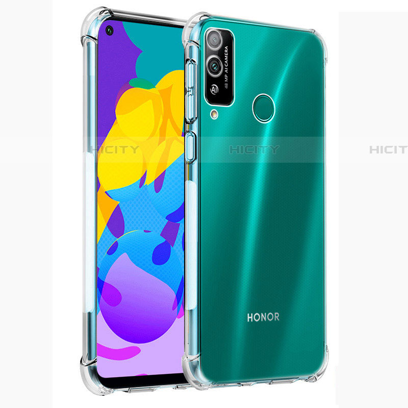 Silikon Schutzhülle Ultra Dünn Tasche Durchsichtig Transparent T02 für Huawei Honor Play4T Klar